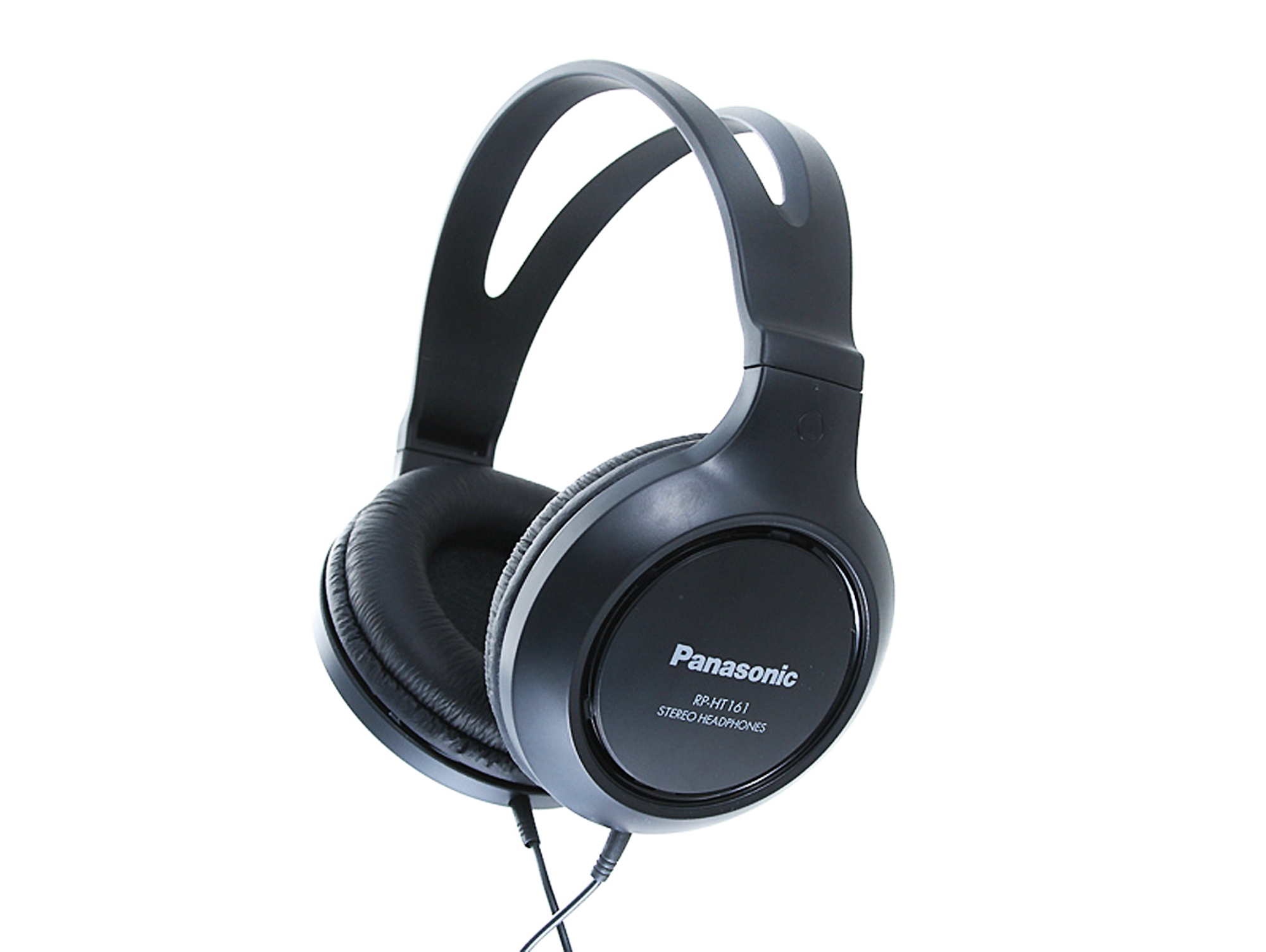 Auriculares con Cable PANASONIC RP-HT161EK (Over Ear - Negro)