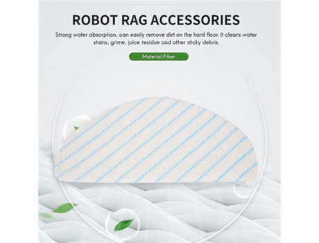 30 peças esfregões para ecovacs deebot ozmo série t9 série t8
