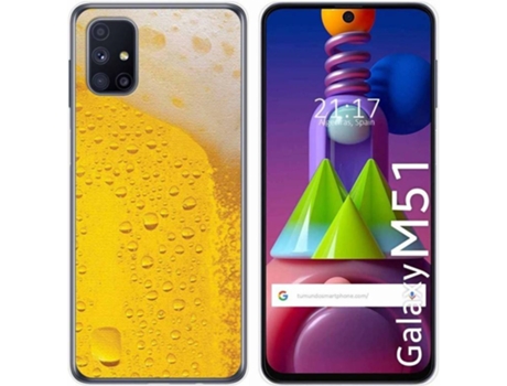 Carcasa Samsung Galaxy M51 TUMUNDOSMARTPHONE Cerveza Multicolor