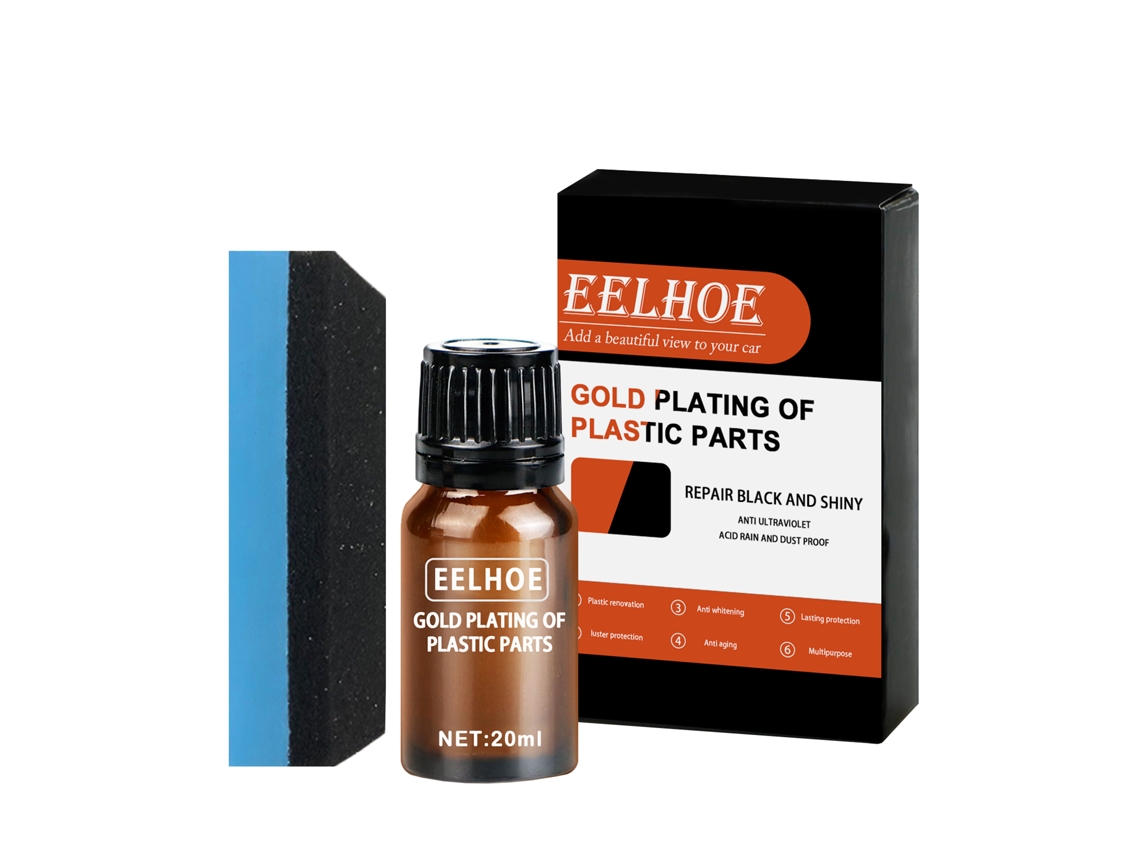 Restaurador líquido de plásticos para automóviles Eelhoe 20 ml