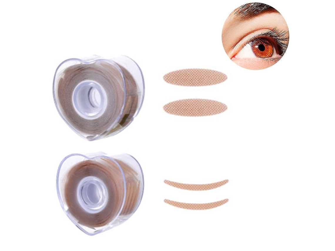 Rebe-600 Cintas Invisibles Para Pestañas Dobles Con Palillo De Aplicación Efecto Levantamiento Instantáneo Fibra Hipoalergénica Marrón Estilo De Amor