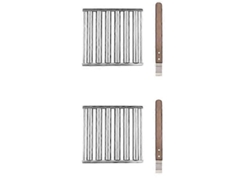 Rodillo De Salchicha Para Perro Caliente Con Mango De Madera, Vaporizador Para Barbacoa, Accesorios Esenciales Para Camping Rosewell