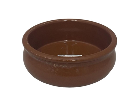 Cazuela barro bombeada 15 cm