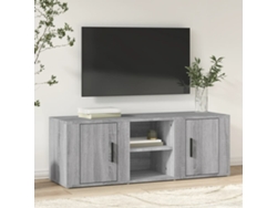Estantería/Mueble de TV 100X31,5X35 Cm Derivados de Madera Gris Sonoma
