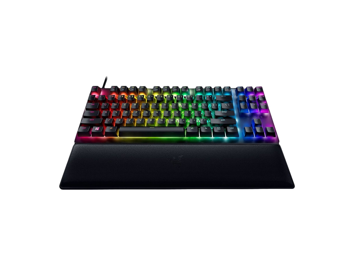 Teclado Gaming RAZER Huntsman v2 (Membrana - Francés - Negro)