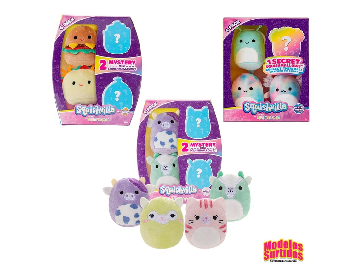 Squishmallows Plush 4 Pack Asst TOY PARTNER