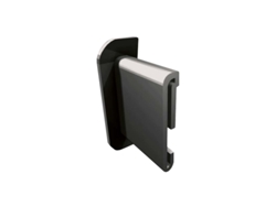 Deflector RENOPLAST de pared para perfil de alero K35 Grafito Derecha Izquierda Acabado de terrazas Sistemas de drenaje de agua