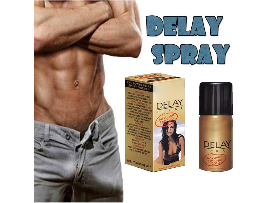 Spray Retardante Para Hombres 45ml Retrasa Eyaculación Extiende El Tiempo Externo
