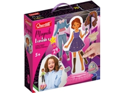 Juego Educativo QUERCETTI Magnetic Fashion Laura 29 pzs (Edad Mínima: 5 Años - 30 x 29 x 7 cm)