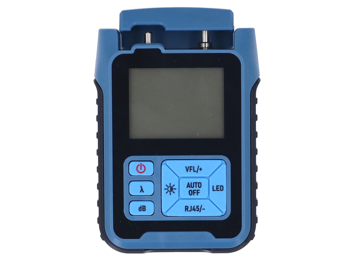 Medidor De Potencia De Fibra Óptica 850-1650nm -70 A +10dbm Con Localizador De Fallas 10mw