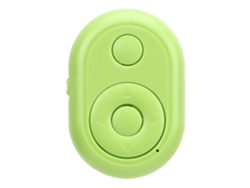 Control Remoto Inalámbrico Bluetooth Para Cámara Botón De Selfie Clicker Para Teléfono Móvil Verde
