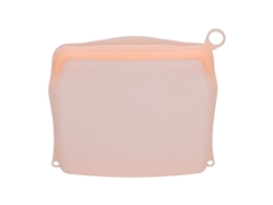Bolsa De Silicona Gruesa Reutilizable Para Almacenar Frutas Y Verduras, Portátil, Color Naranja.