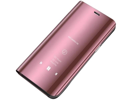 Carcasa Galaxy S9 Plus LMOBILE Clear View Rosa