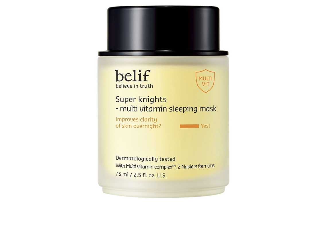 Mascarilla de Dormir Multivitamínica Super Knights BELIF 75 Ml