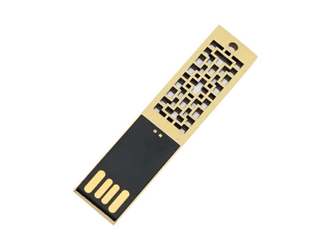 Disco Flash Usb HURRISE Disco Flash USB Portátil a Prueba de Agua Metal 2.0 Almacenamiento en Disco para Compartir Interno de Computadora 16 Gb