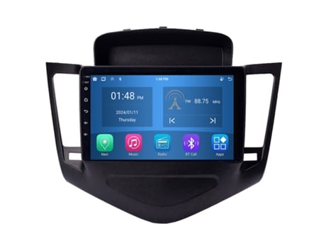 Autoradio 4GB RAM64GB ROM ROVERONE para Chevrolet Cruze J300 2008 - 2014 CarPlay Android Coche Radio Bluetooth Navegación