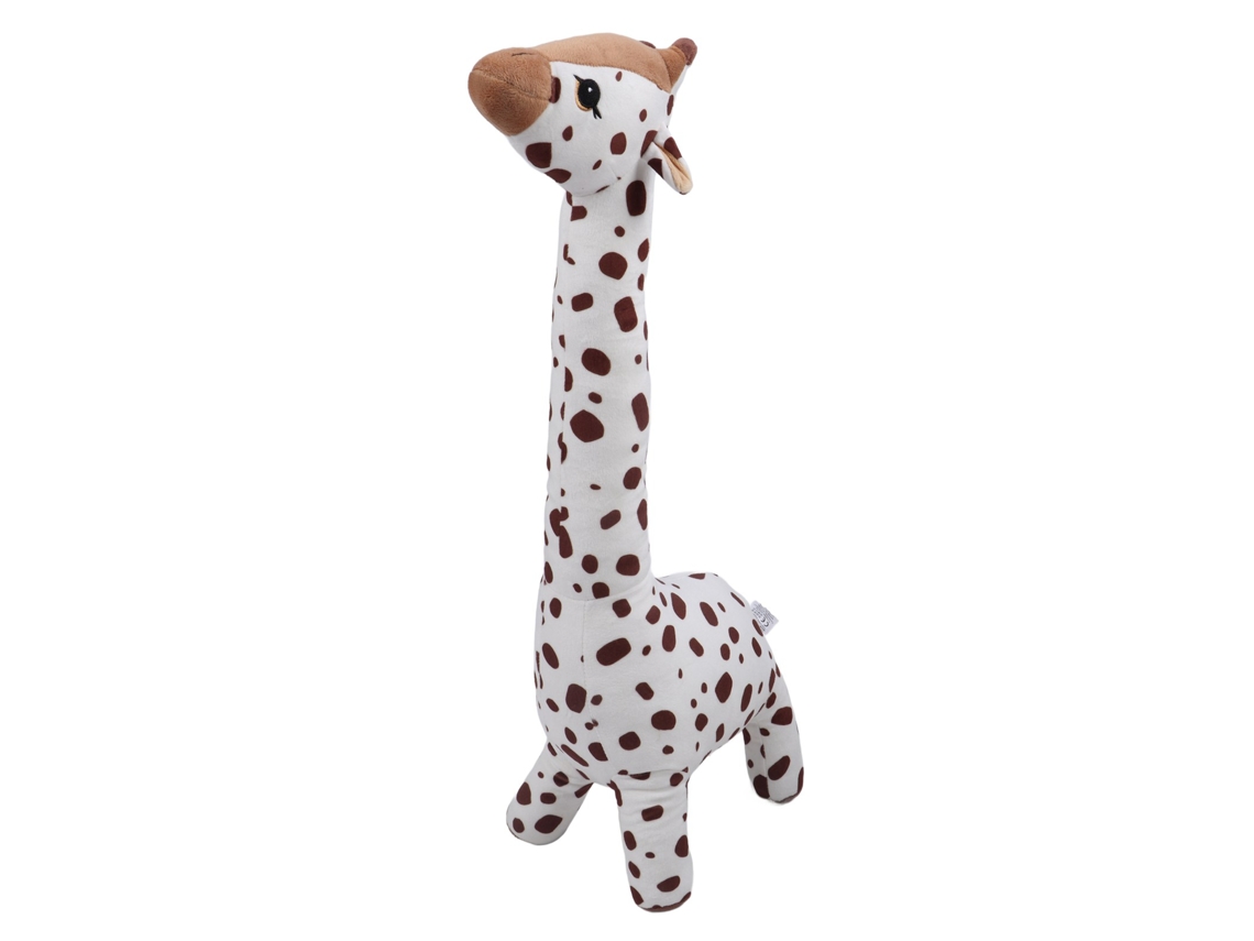 Ats-almohada De Jirafa Adorable Peluche Suave Decoración Hogar Dormitorio Sala Marrón 67cm/26.4in