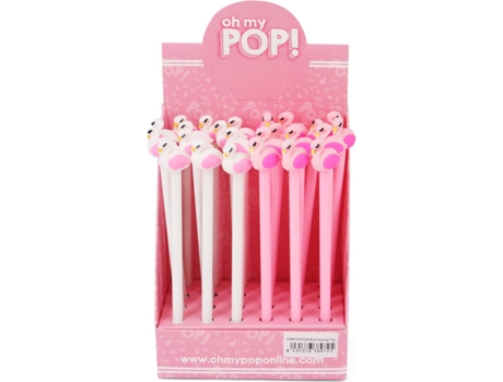 Conjunto de 24 Bolígrafos OH MY POP! Flaminpop (Negro)