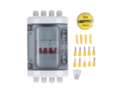 Disyuntor Miniatura De Cc, 2 Entradas, 2 Salidas, Caja De Distribución Solar, Ip65, 500 V, 63 A
