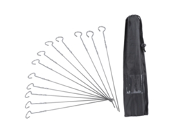 Juego de parrilla de acero inoxidable CHABERLU, 35 cm