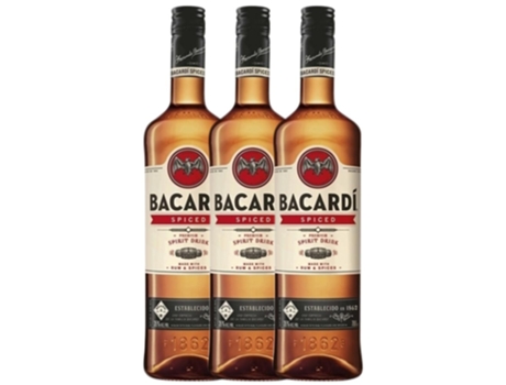 Rum BACARDÍ Bacardí Spiced (0.7 L - 3 unidades)
