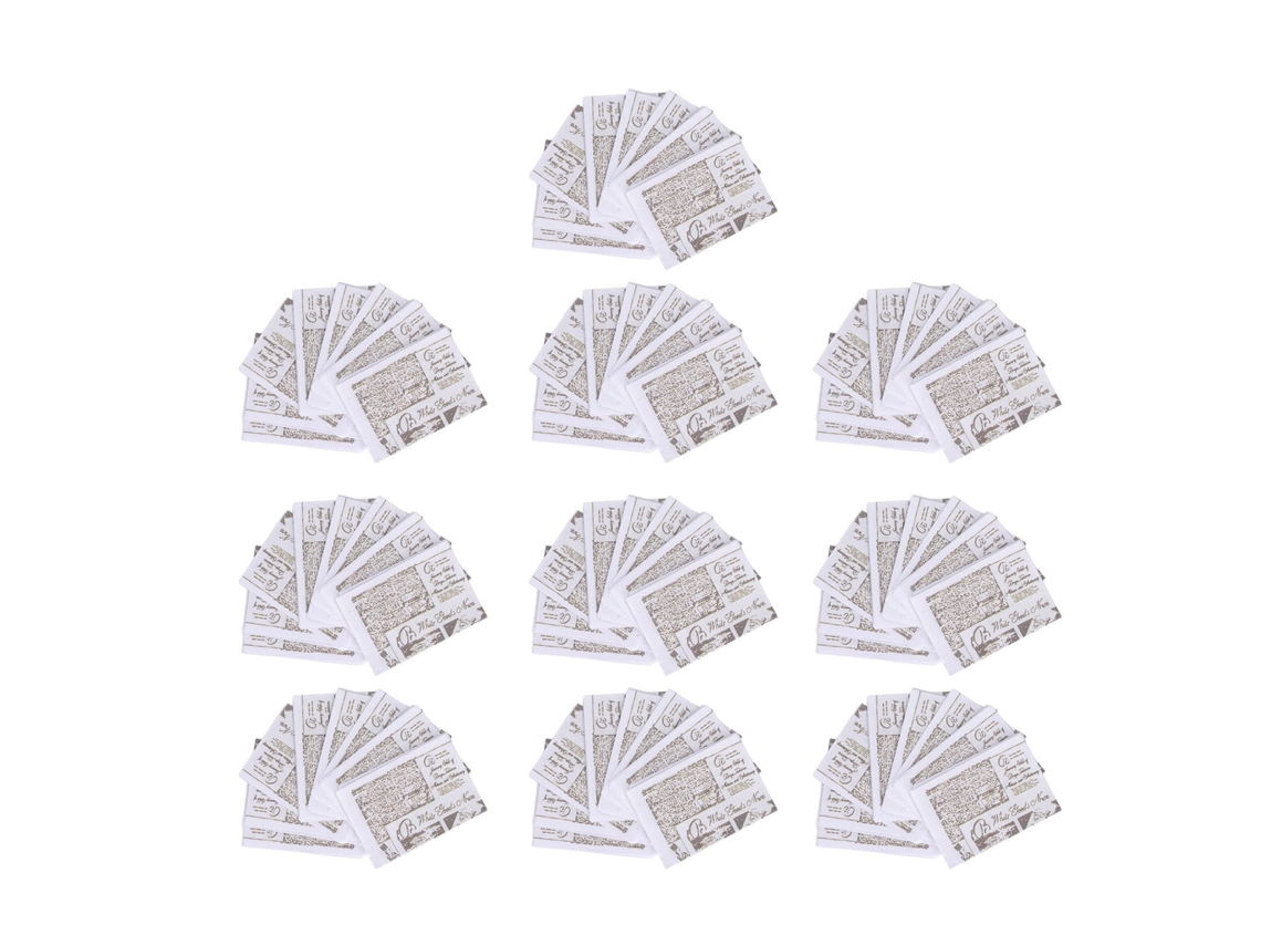 10 Periódicos En Miniatura Para Casas De Muñecas A Escala 1/12 Y 1/6. Accesorio De Decoración Hecho A Mano.