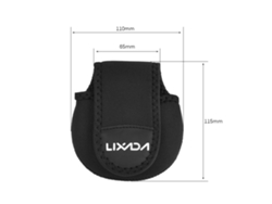 Estuche protector de monedas de pesca negro