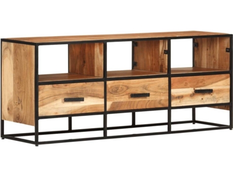 Mueble para la televisión VIDAXL Marrón Madera (110x30x45 cm)