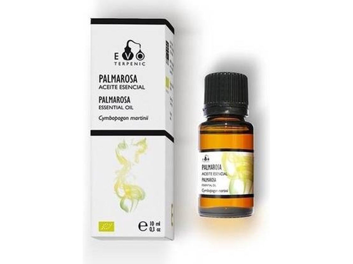 Aceite Essencial TERPENIC Palmarosa (10 ml de óleo essencial (Palmarosa / Gerânio da Índia / Rosha))