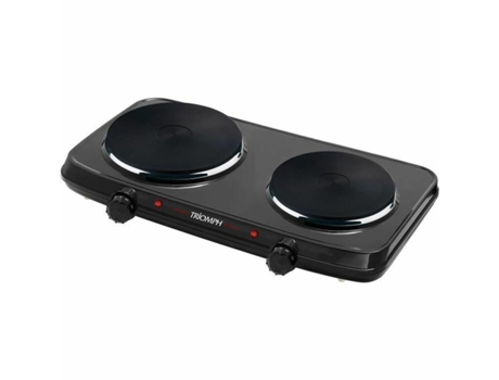 Cocina Portátil Eléctrica TRIOMPH 22046 (Nº quemadores 2 - Negro)