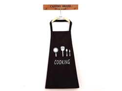 2026da-delantal De Cocina Unisex Impermeable Con Bolsillo Para Cocina Restaurante Negro