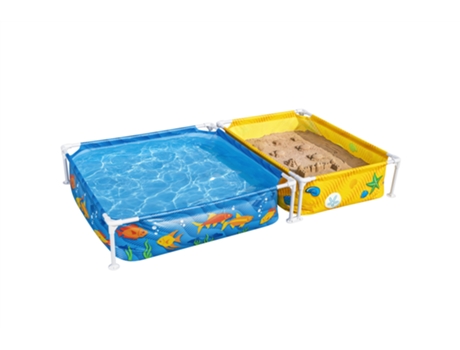 Piscina con anillo hinchable BESTWAY redonda