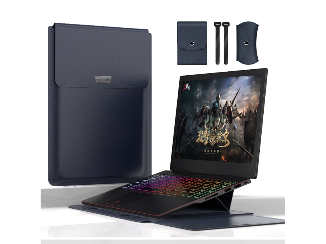 Bolsa de soporte para computadora Yuysan compatible con bolsa para computadora portátil de 11/12 pulgadas azul oscuro