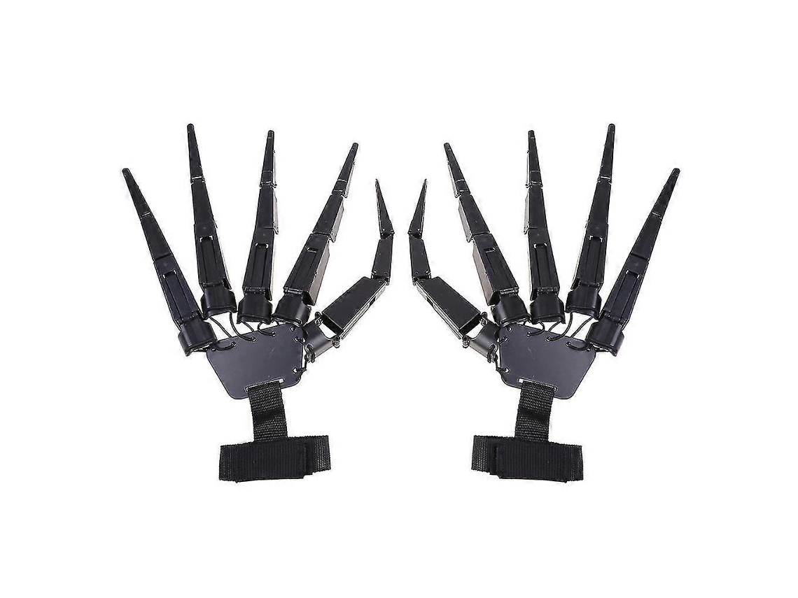 1 Par De Dedo Halloween Flexíveis E Articulados Em 3d Impressos.