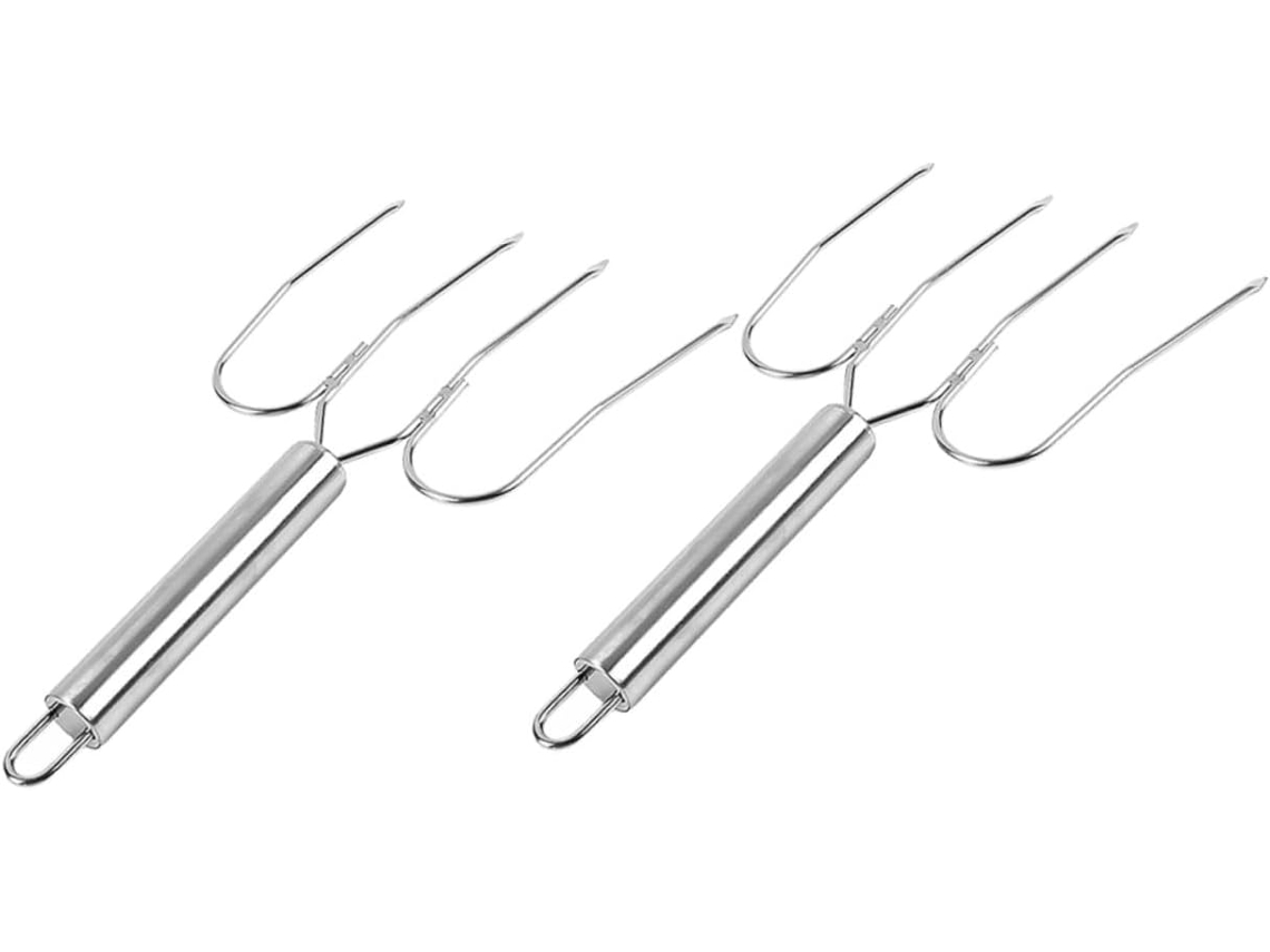 Espetos Para Assar - Ideais Para Churrascos, Acampamentos, Etc., Proporcionando Momentos Felizes Para Você E S