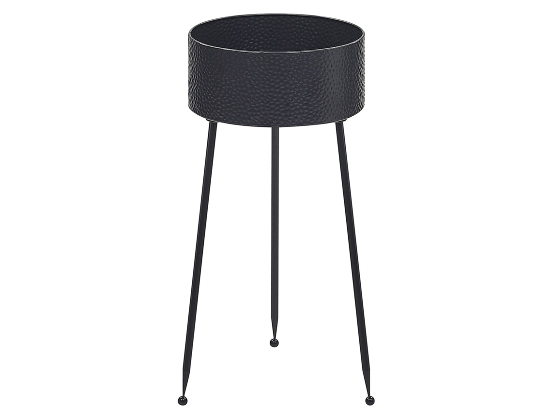 Maceta BELIANI Leika de Hierro Negro 29x26x50