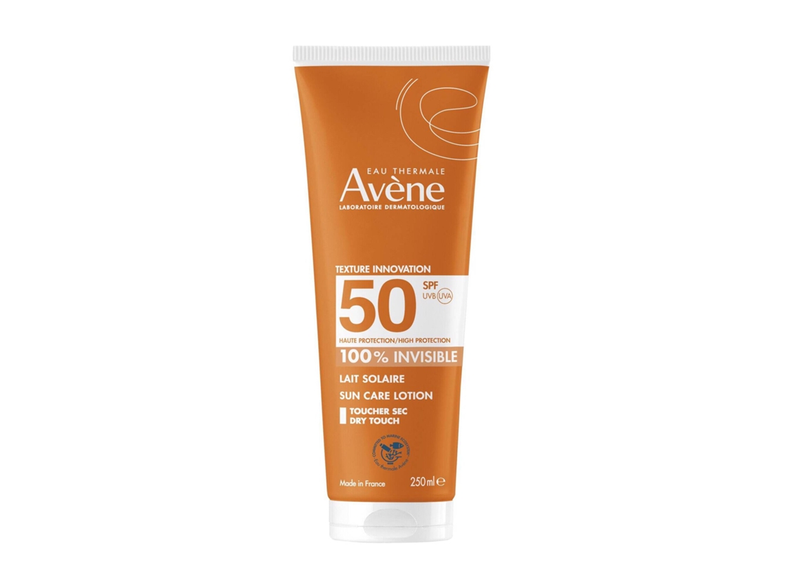 Protector Solar AVÈNE Loción 100% Invisible SPF50 (250 ml)