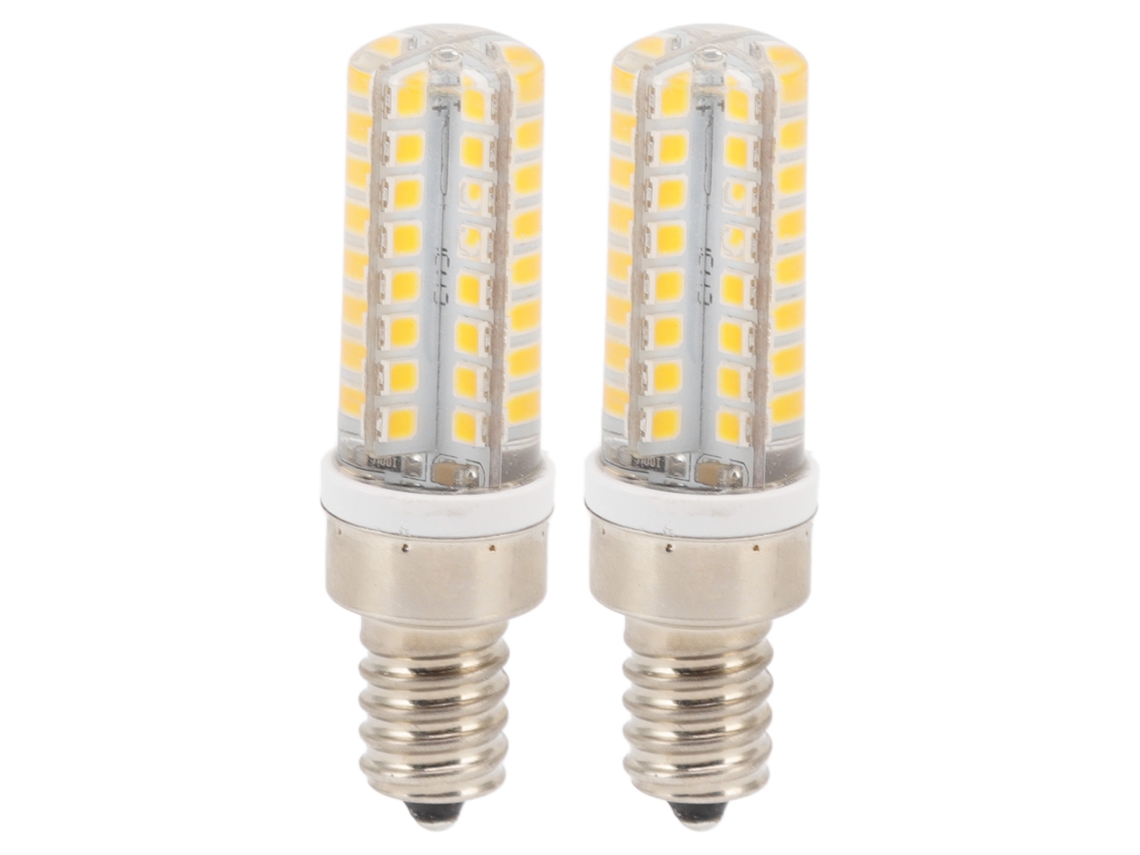 2026-2pcs Bombilla Led E14 5w 230v Iluminación Cálida 64leds Bombilla De Reemplazo Para Hogar Bar