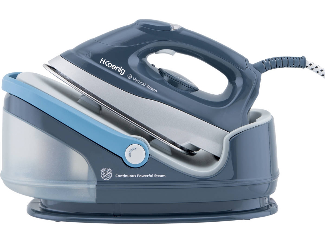 Centro de Planchado H. KOENIG V5i (Presión 6 bar - Chorro de vapor 100g/min - 2400 W)