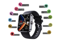 Reloj inteligente Ly Ebike con monitor de glucosa en sangre, temperatura, salud, deporte, resistente al agua
