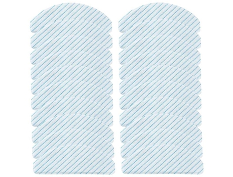 Pacote com 20 panos fortes para peças ecovacs deebot ozmo t8 aivi t8 max