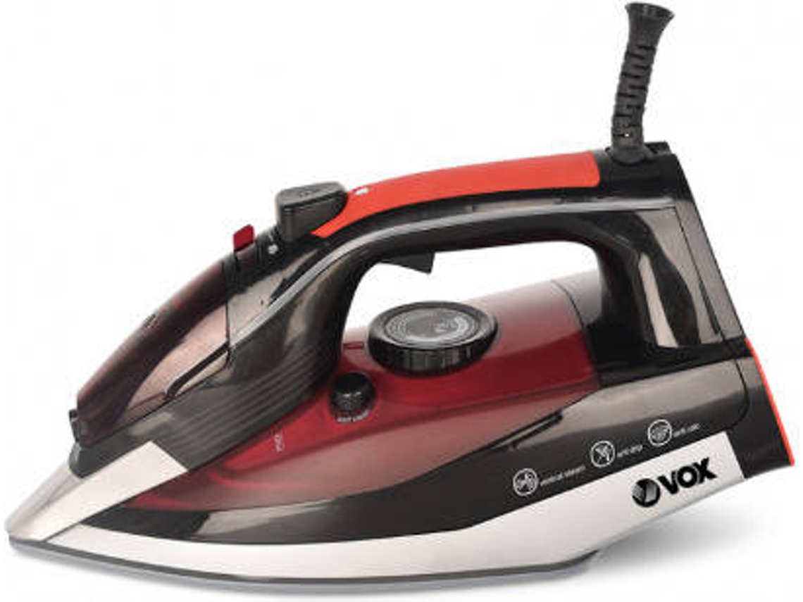 Plancha a Vapor VOX DBL2436 (2500 W - Cerámica - Rojo)