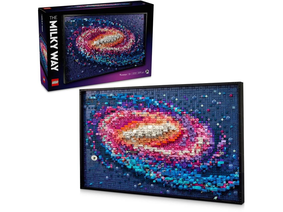 Lego® Art la galaxia de la Vía Láctea