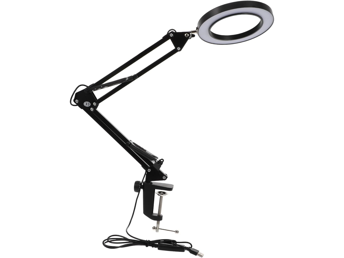 Lámpara de aumento LED plegable para oficina y manicura. SFUSHOS