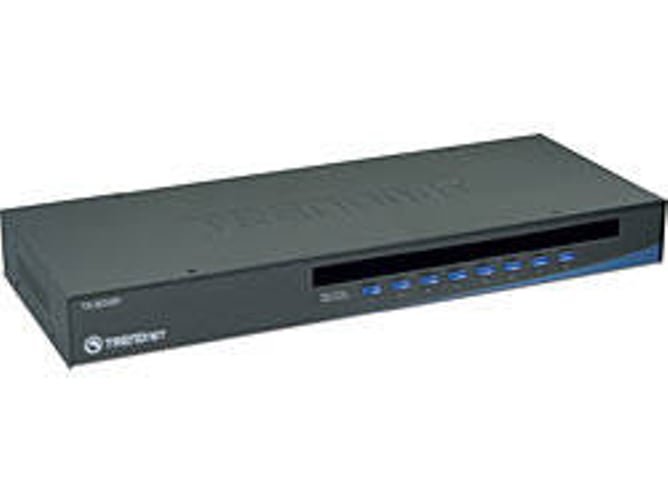 Adaptador TRENDNET TK-803R 8-Port USB/PS/2 Rack Mount KVM Switch