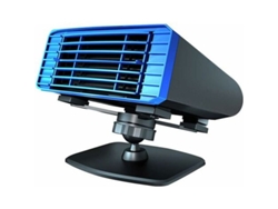Calefactor Portátil De 12 V Para Coche, Desempañador De Parabrisas, Ventilador Rápido, Se Conecta Al Encendedor Del Coche.