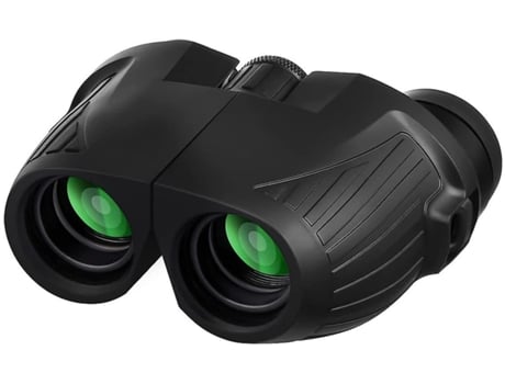 Binoculares compactos 12X25 con binoculares de visión nocturna para niños Binoculares impermeables para caza al aire libre Observación de aves Disp...