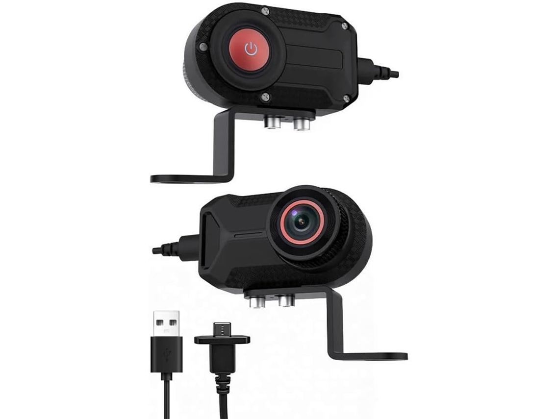 Cámara De Salpicadero Para Motocicleta 2k Hd Wifi, Videocámara, Dvr, Resistente Al Agua Ip66, Grabación En Bucle.