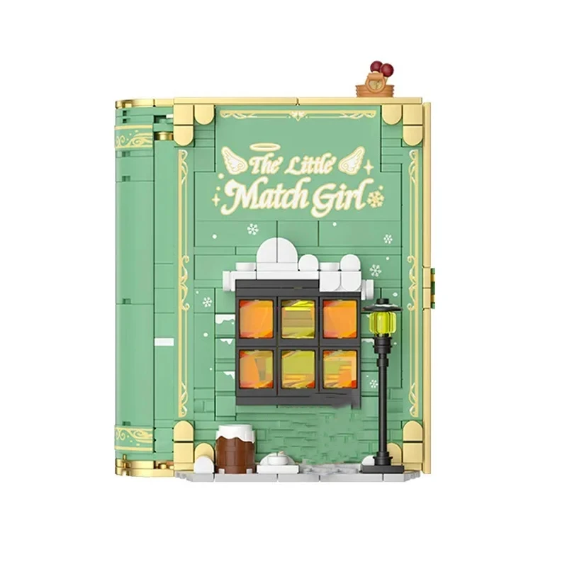 (Estilo 5) Bloques de construcción 3D - Libro de cuentos de hadas de ensueño de princesa - Anime - Toy Moc