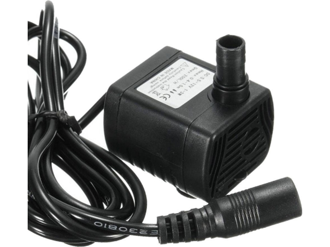 Bomba de Agua Sumergible DIV WPUMP730 (200 L/H - 12 V - 3 W)